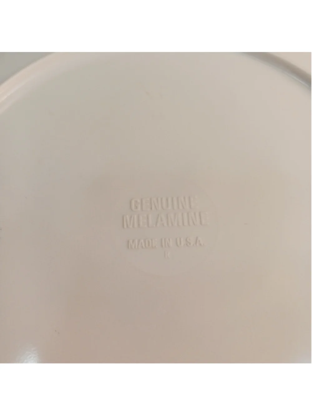 Vtg MCM Set of 6 Melamine 9